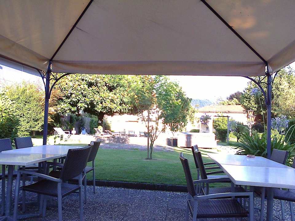 Gartenrestaurant Hotel Albergo Mimosa