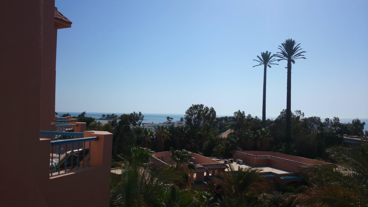 Ausblick über die Anlage Club Paradisio El Gouna, Red Sea