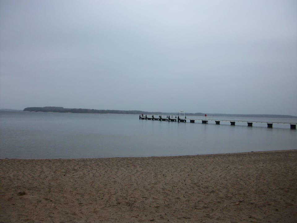 Blick rüber nach Stralsund Hotel Kurhaus Devin