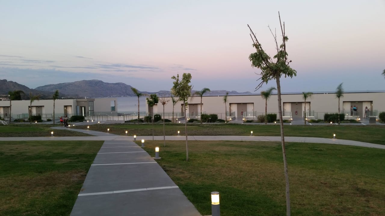 Blick auf neue Zimmer Rodos Princess Beach Hotel & Spa