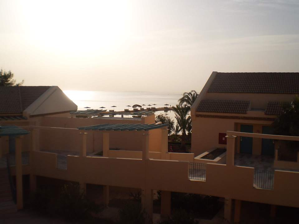 Täglicher Blick auf dem Weg zum Frühstück Mövenpick Resort & Spa El Gouna