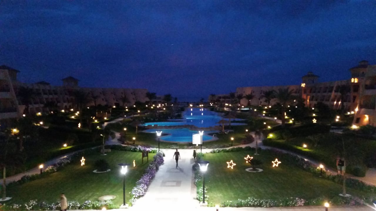 Von der Lobby Terrasse aus Jasmine Palace Resort & Spa