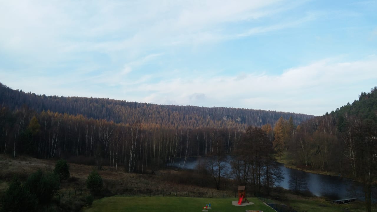 Ausblick Hotel Ostrov