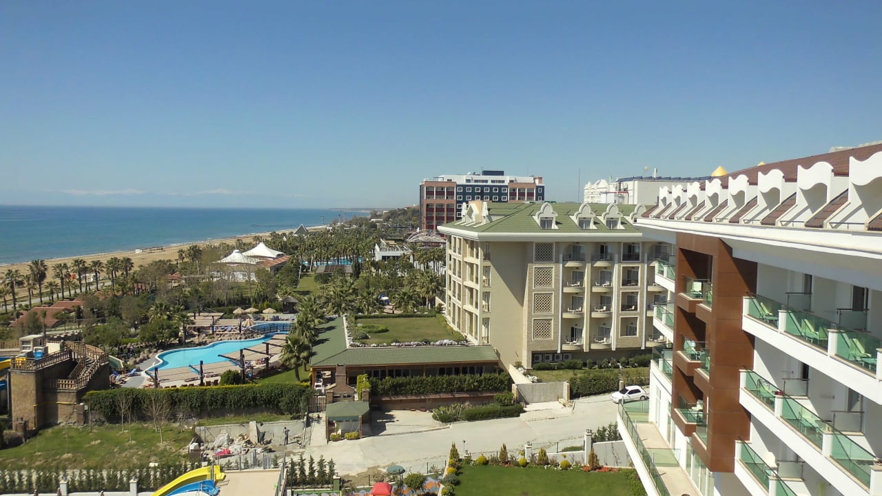 Bei dem Wetter/blick möchte man nicht heim Adalya Ocean Deluxe