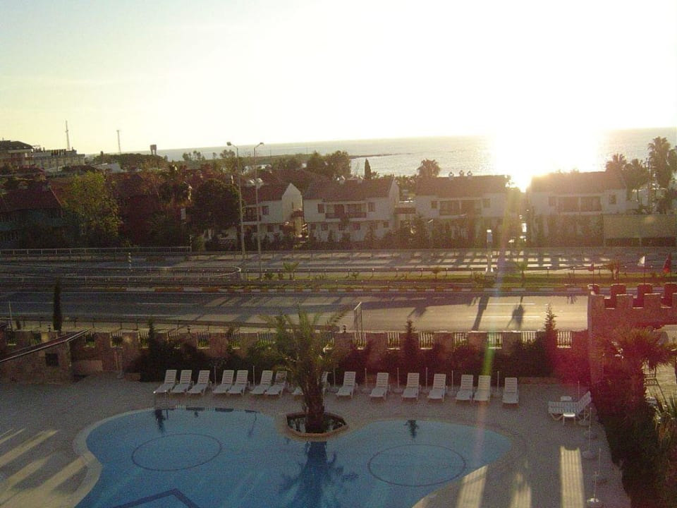 Blick aus unserem Hotelzimmer My Home Sky Hotel