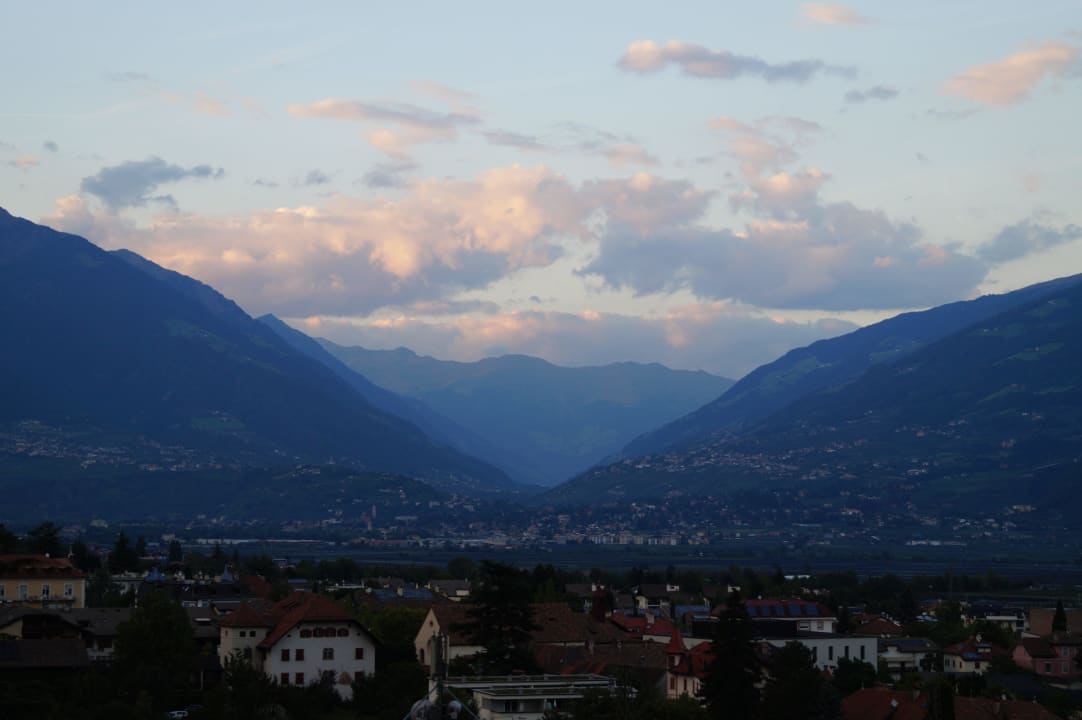 Abendstimmung von der Bar aus Panorama Hotel Garni Bühlerhof