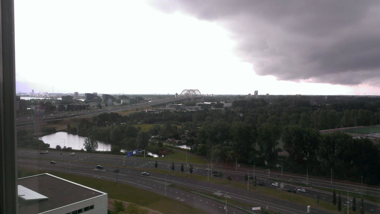 Aussicht aus dem Zimmer Novotel Rotterdam Brainpark