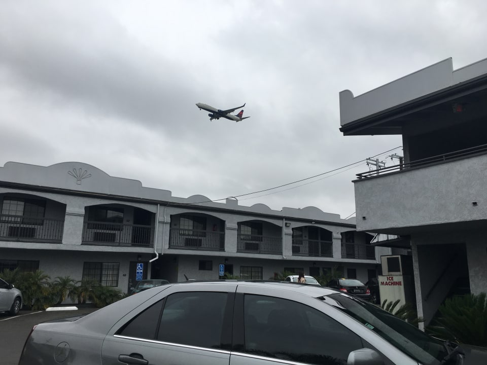 Ausblick Super 8 Los Angeles Airport LAX