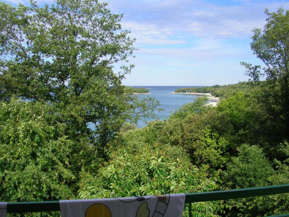 Blick vom Balkon Maistra Select Funtana All Inclusive Resort