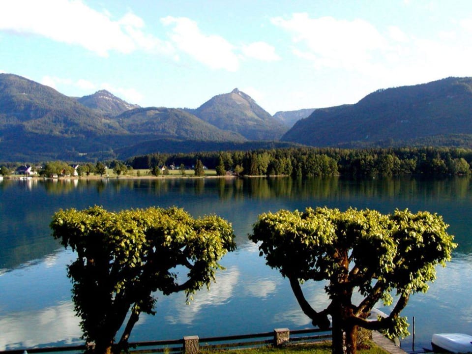 Blick vom Balkon Gasthof Falkenstein