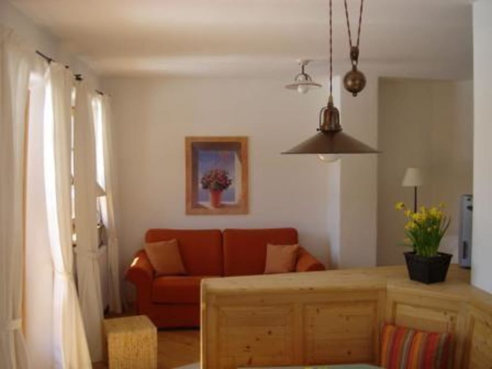 Ferienwohnung 2 Wohnraum Landhaus Bärnbichl