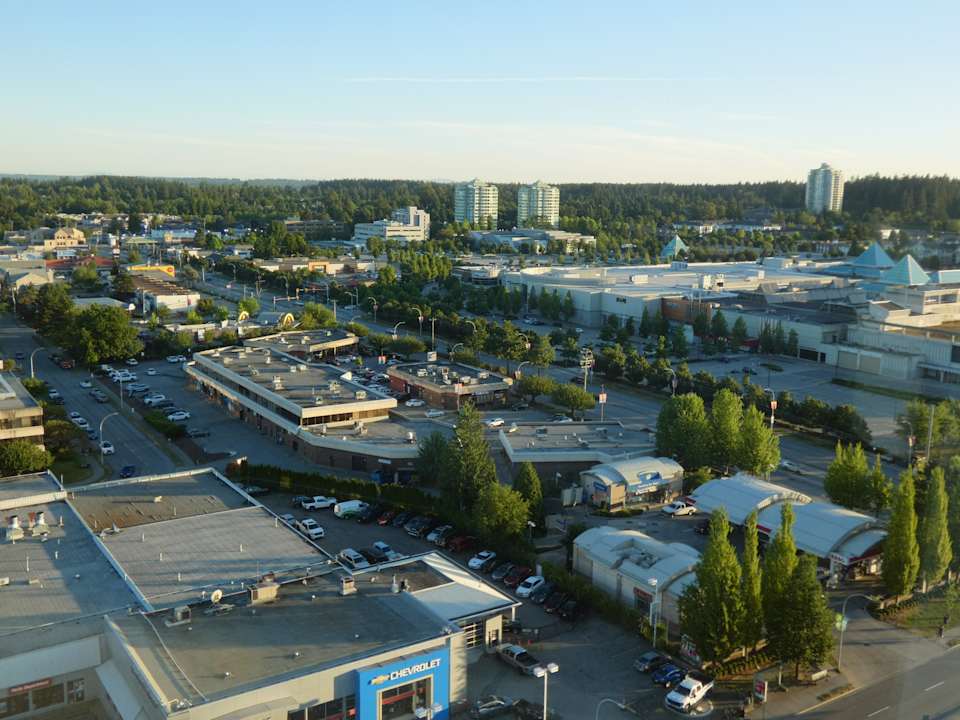 Ausblick Sheraton Vancouver Guildford Hotel