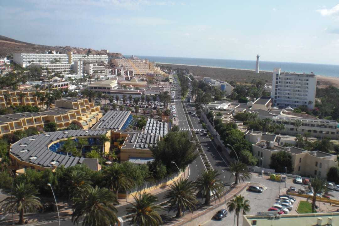 Von der 3ten Etage Sicht nach Jandia Hotel Riu Palace Jandia