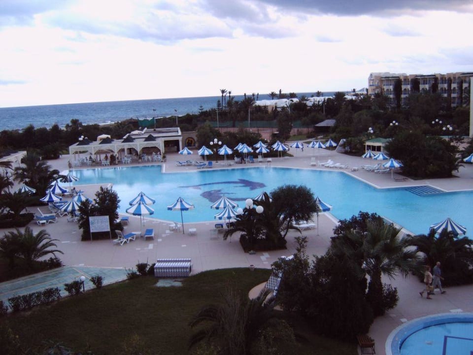 Blick von unserem Balkon Sentido Marillia Resort & Spa