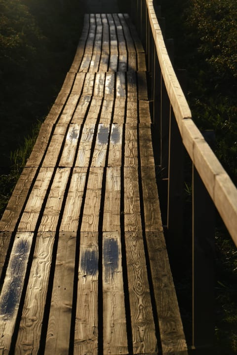 Weg zum Strand Dünenhotel Alt-Rantum