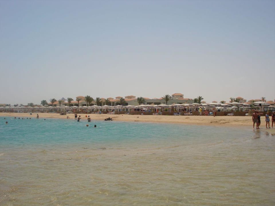 Hotel vom Meer aus fotografiert Pickalbatros Dana Beach Resort - Hurghada