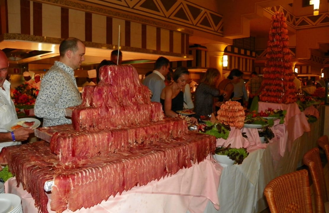 Silvesterbuffet Hotel Riu Touareg