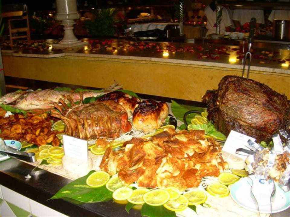 Buffet im Restaurant "La Ceiba" Paradisus Rio de Oro Resort & Spa - Adults only