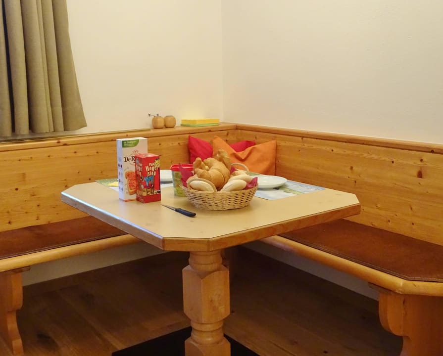 Eethoek appartement 107 Landhof Ellmau