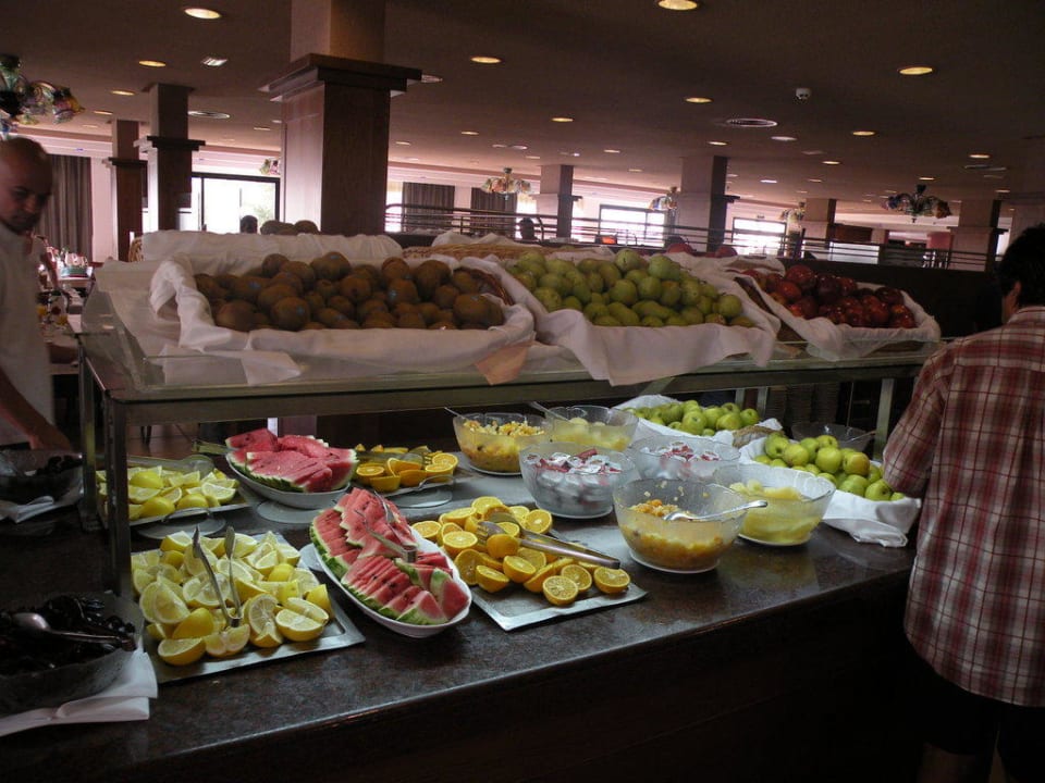 Leckeres Essen blau punta reina