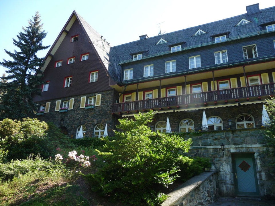 Vorderansicht Hotel Das Jagdhaus Waldidyll Hotel Bed & Breakfast