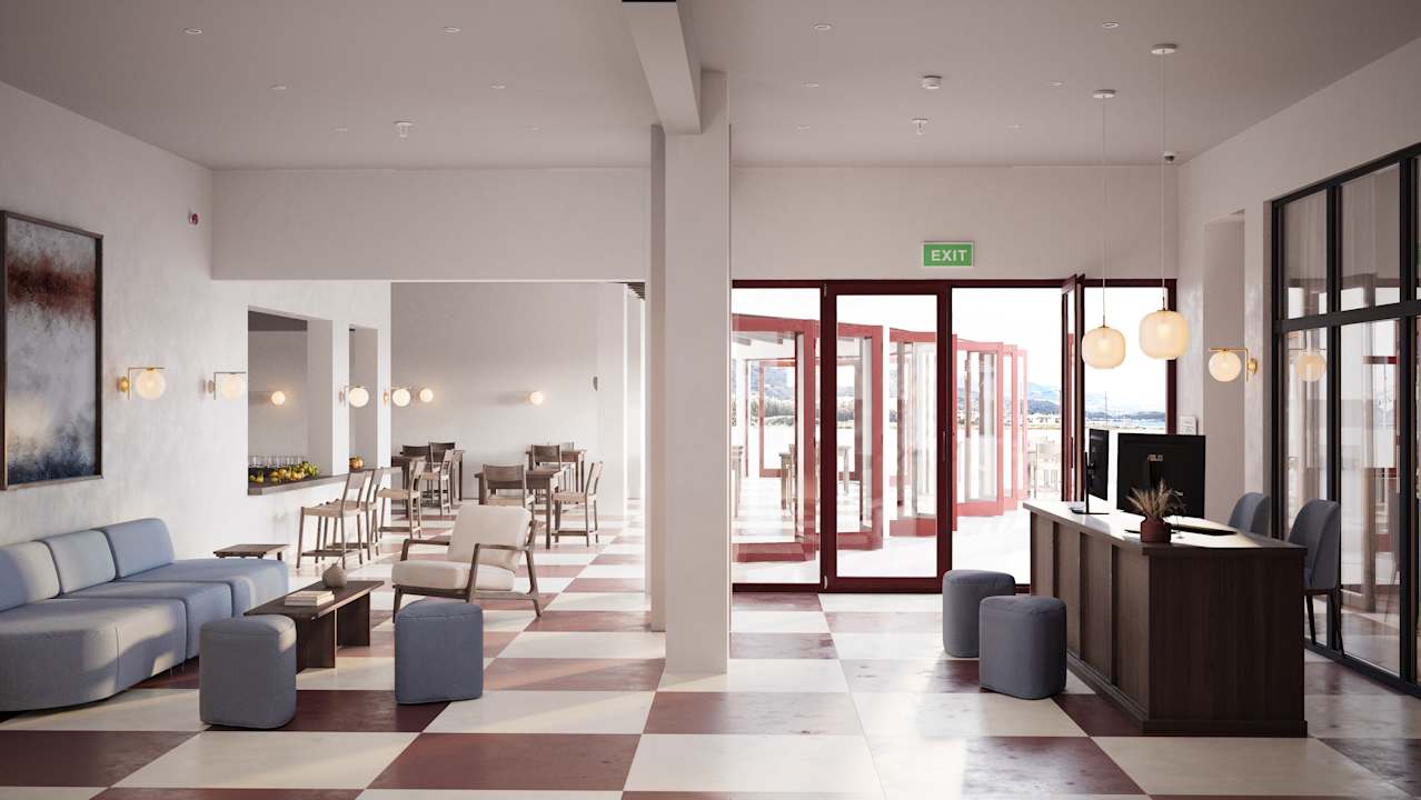 Lobby Casa Di Notos Beach Hotel