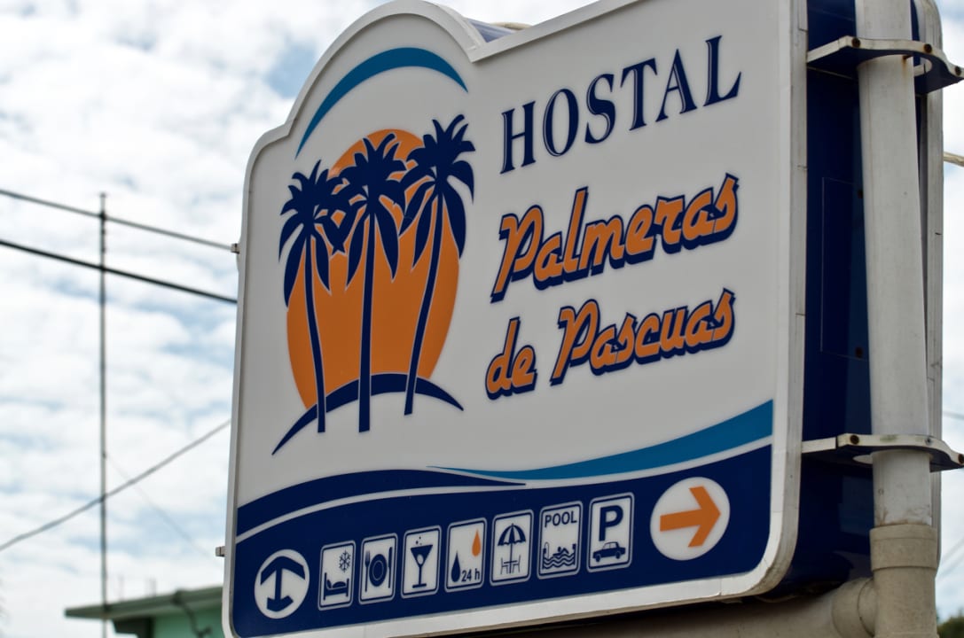 Außenansicht Hostal Palmeras de Pascuas