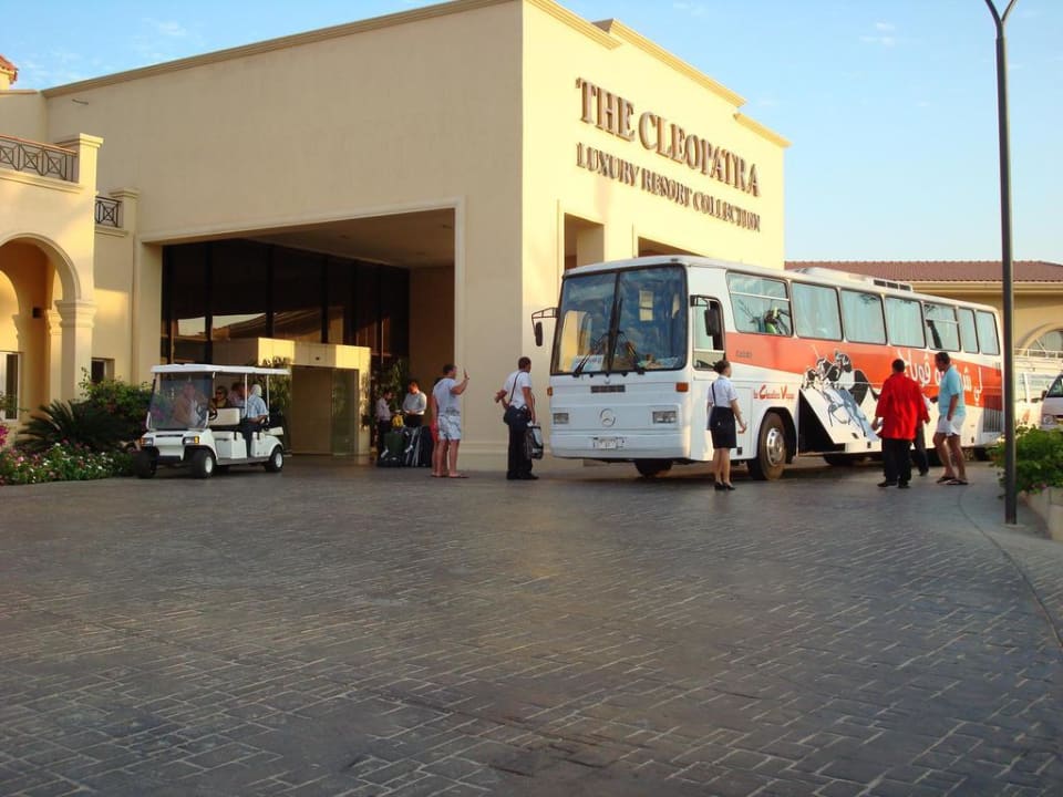 Hotelvorfahrt Cleopatra Luxury Resort - Sharm El Sheikh