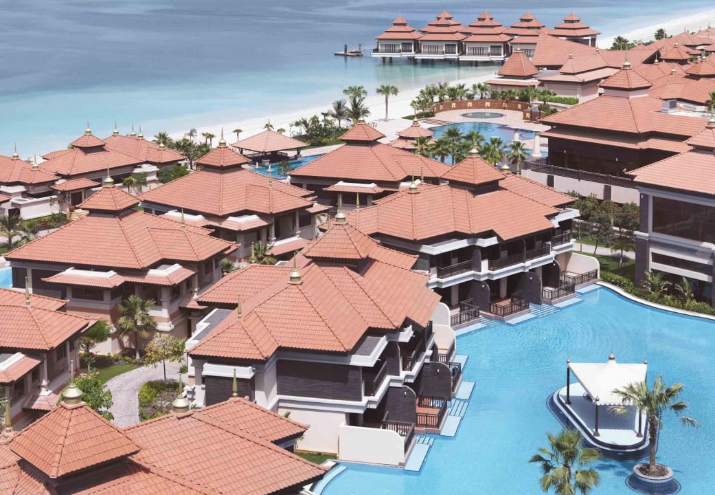 Aerial View of Resort Anantara The Palm Dubai Resort