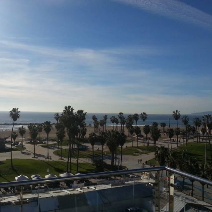 Blick von der RoofTopBar! Hotel Erwin