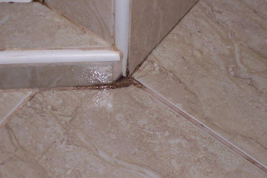 Einstieg zur Dusche Hotel Hrizantema