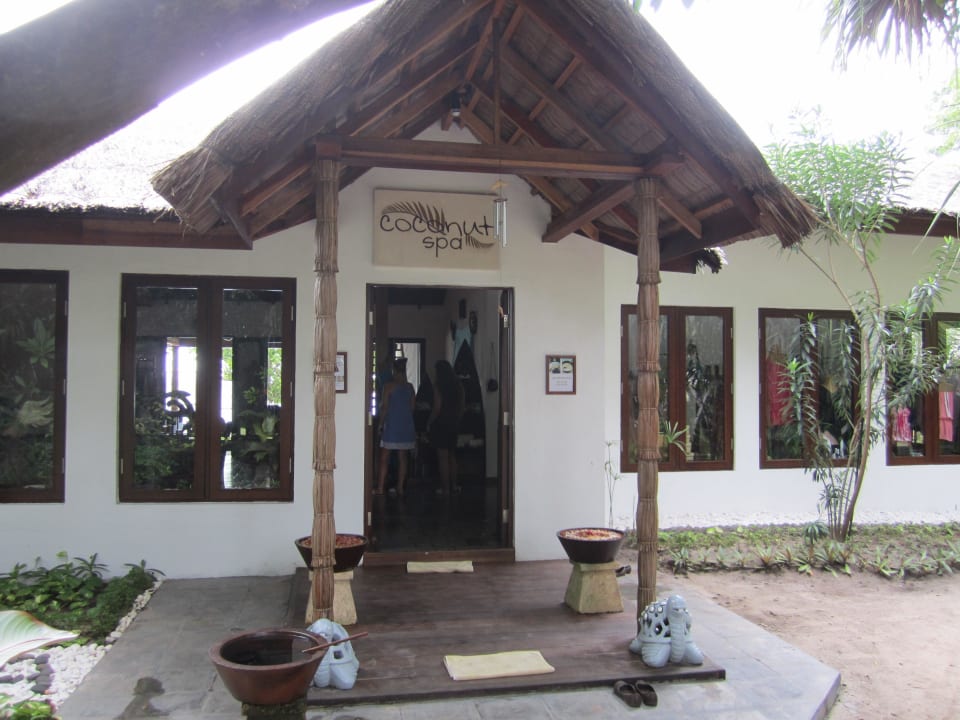 Eingang Spa-Bereich NH Collection Maldives Reethi Resort