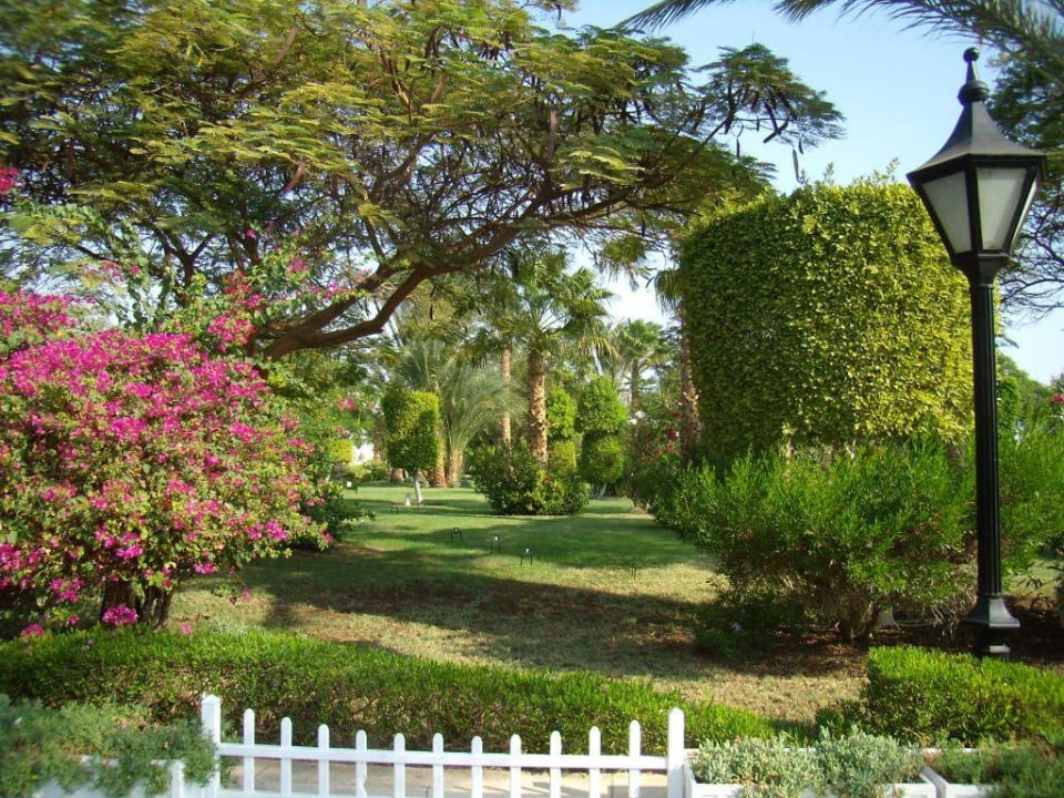 Detail einer Gartenanlage The Grand Hotel Hurghada