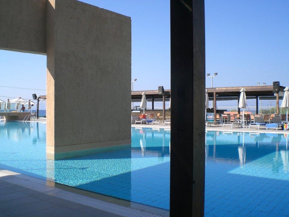 Pool, Poolbar mit Meerblick Atlantica Mikri Poli Kos