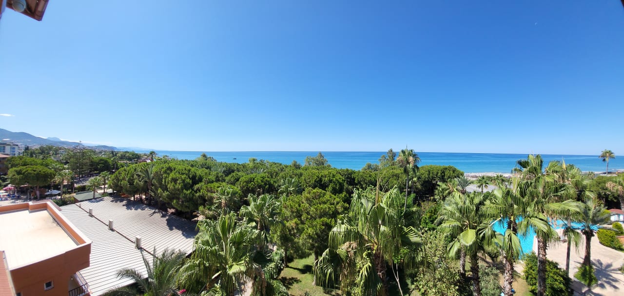 Ausblick Club Turtas Beach Hotel