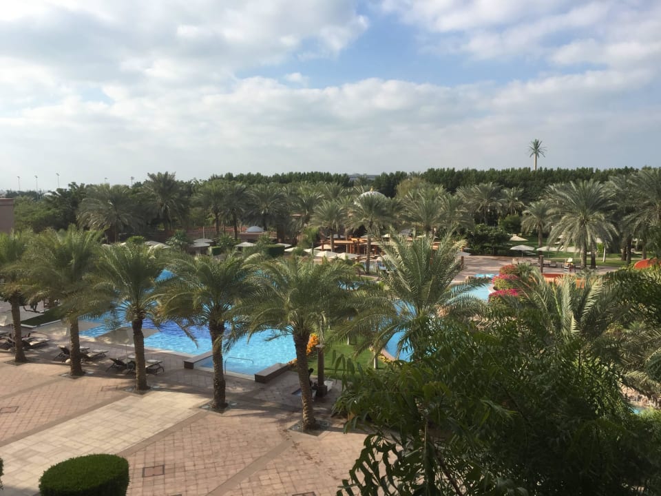 Balcony view Emirates Palace Mandarin Oriental