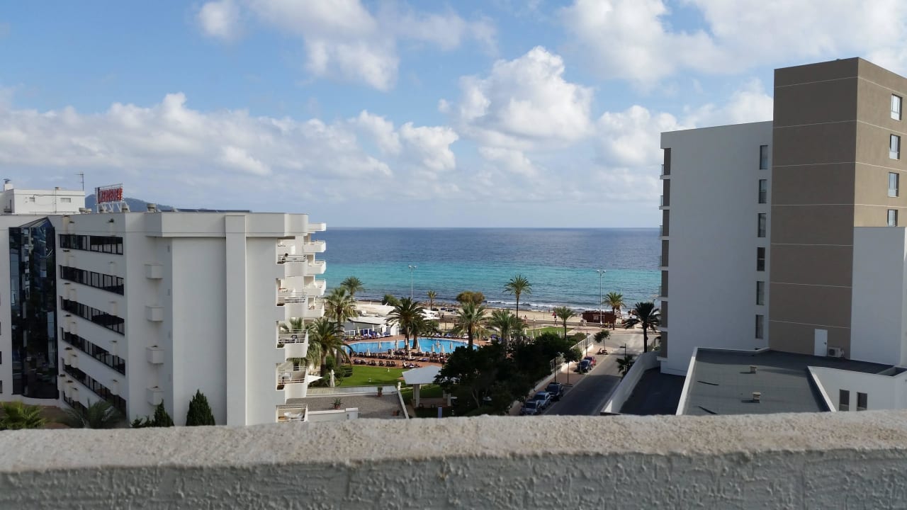 Ausblick vom Zimmer Hipotels Cala Millor Park