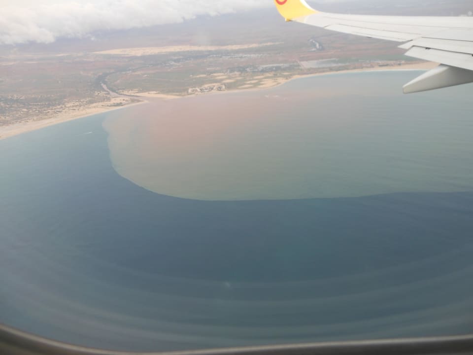 Wo ist das türkisfarbene Wasser blos hin? Hotel Riu Karamboa