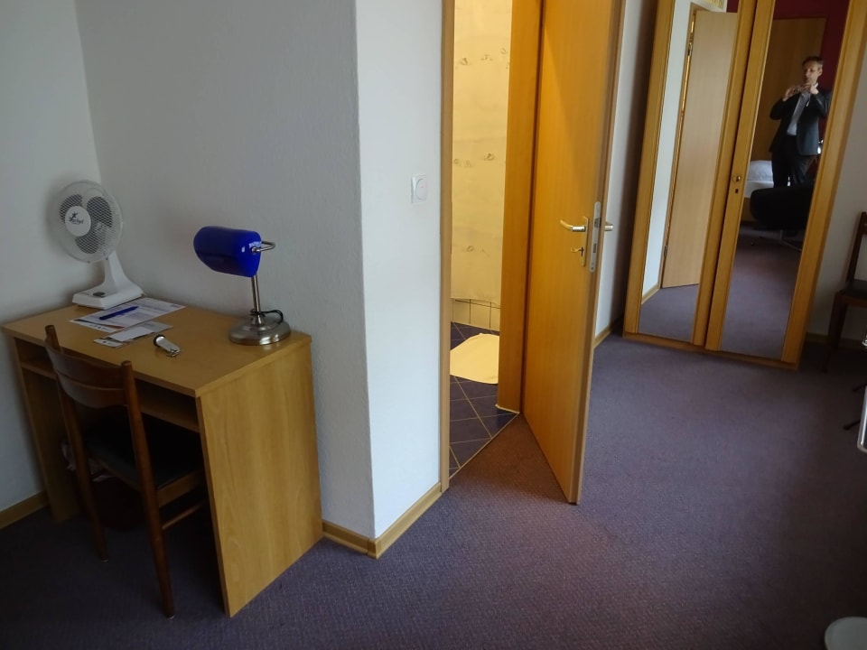 Blick vom Bett Hotel Erbprinzenhof garni