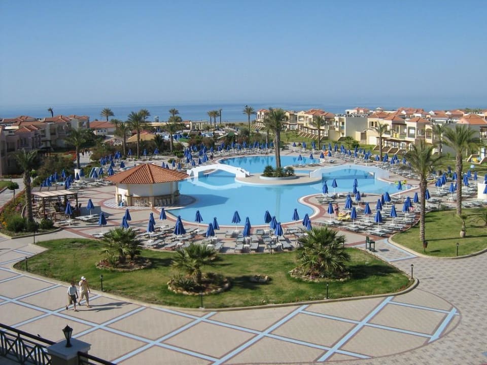 Poollandschaft Hotel Lindos Pricess Beach Lindos Princess Beach Resort & Spa