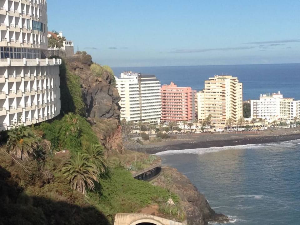 Blick von unserem Balkon Hotel Best Semiramis
