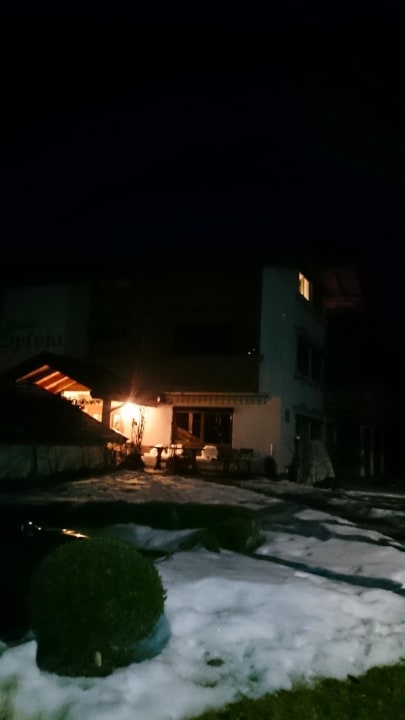 Haus Sylvia bei Nacht Haus Sylvia