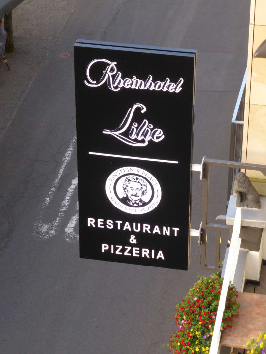 Außenansicht Rheinhotel Lilie