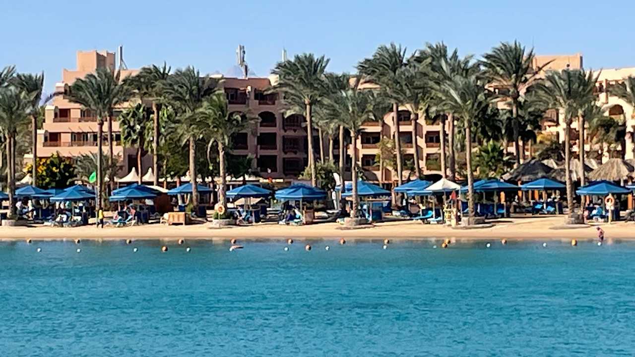 Außenansicht Continental Hotel Hurghada