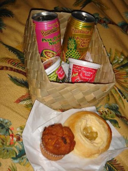 Frühstück im Detail Hotel Aqua Palms at Waikiki