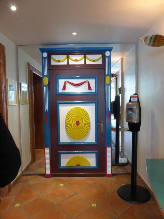 Traditionelle Haustür Hotel Bernstein Prerow