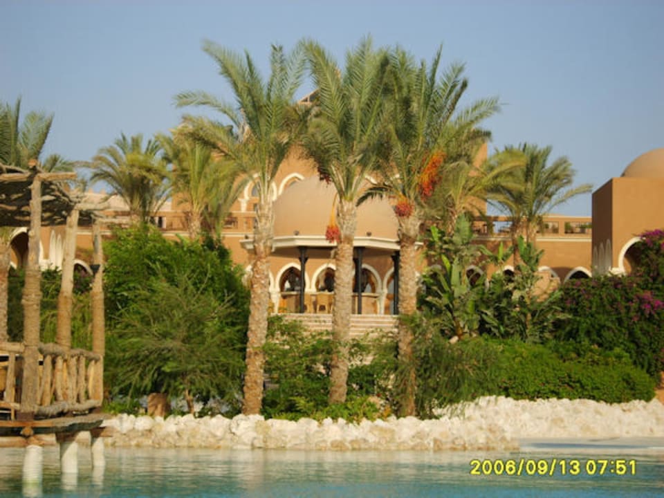 Blick in Richtung Terrassencafe Grand Makadi