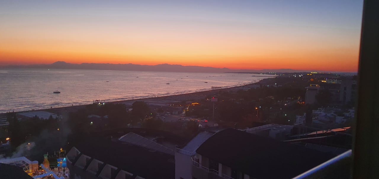 Ausblick Iz Flower Side Beach Hotel