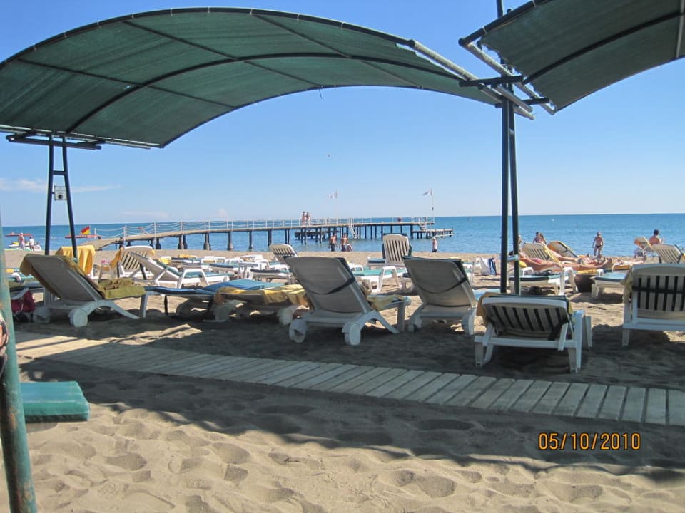 Strand mit Liegen Papillon Ayscha