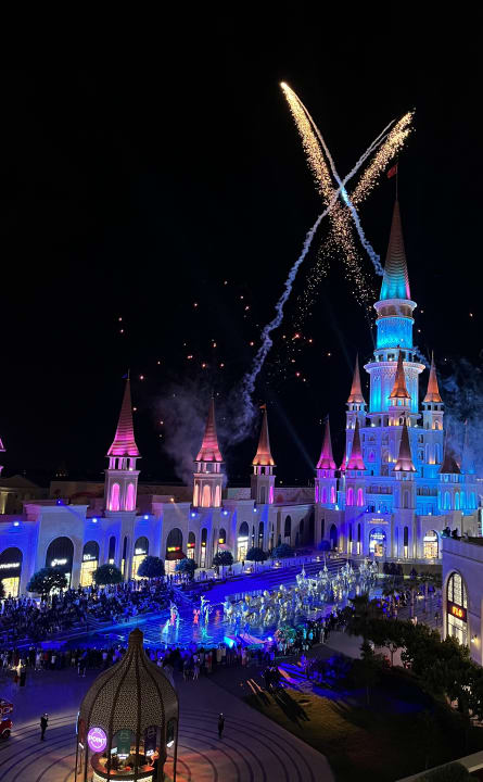 Ausblick The Land of Legends Kingdom Hotel
